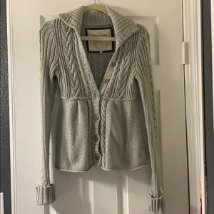Abercrombie & Fitch Gray Sweater